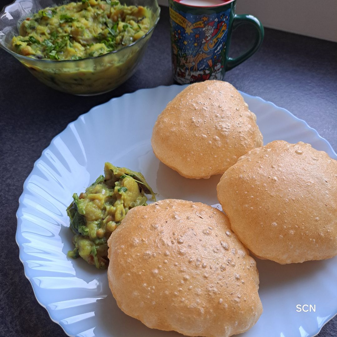 Poori and Potato Masala - Sumi´s culinary notes